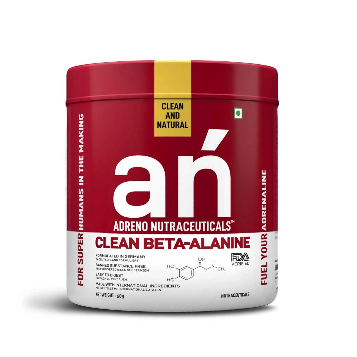 adreno-nutraceuticals-an-clean-beta-alanine-essential-amino-acids-supplement-w-eaa-citric-acid-malic-acid