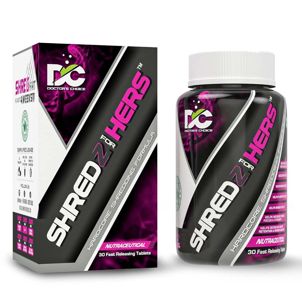 doctors-choice-shredz-for-her-shredding-formula-with-300mg-acetyl-l-carnitine-cla-green-coffee-bean-extract-garcinia-cambogia