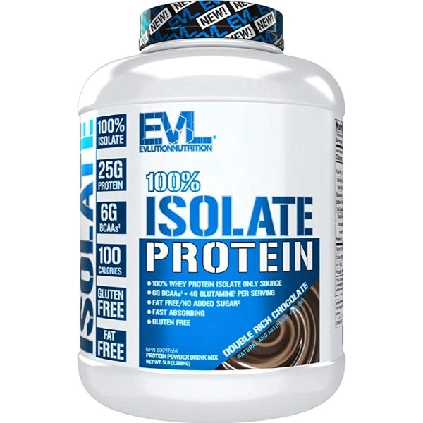 Evlution Nutrition 100% Whey Isolate Protein Powder