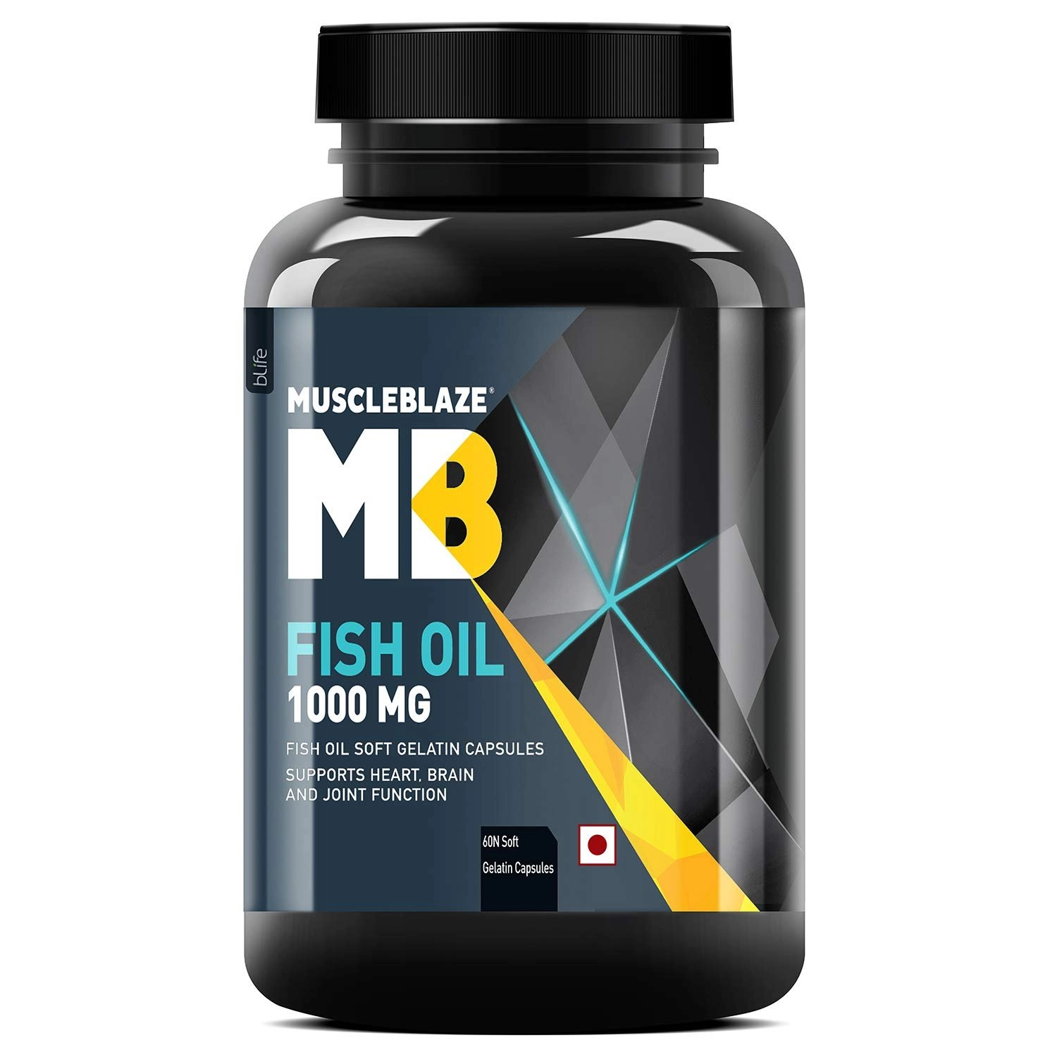 MuscleBlaze Fish Oil 1000mg
