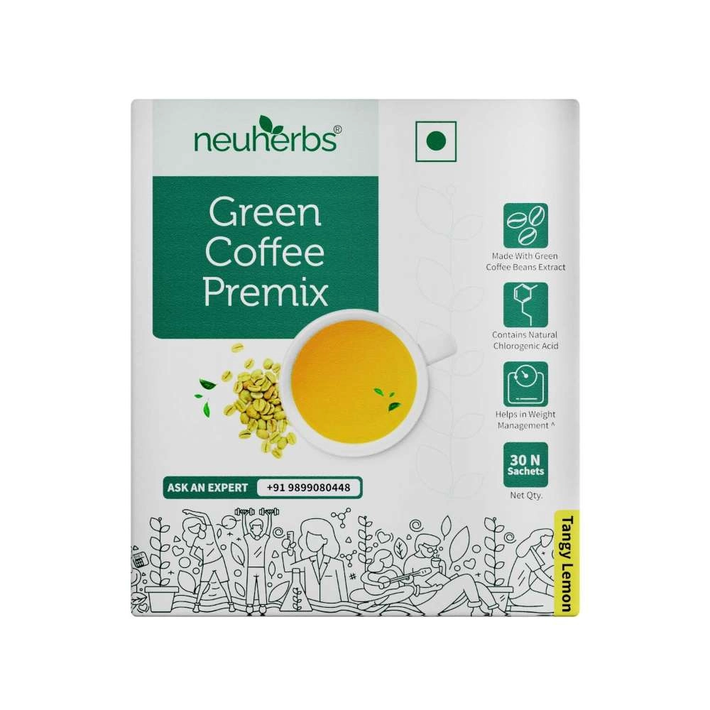 neuherbs-instant-green-coffee-premix-coffee-beans-extract-with-chlorogenic-acid