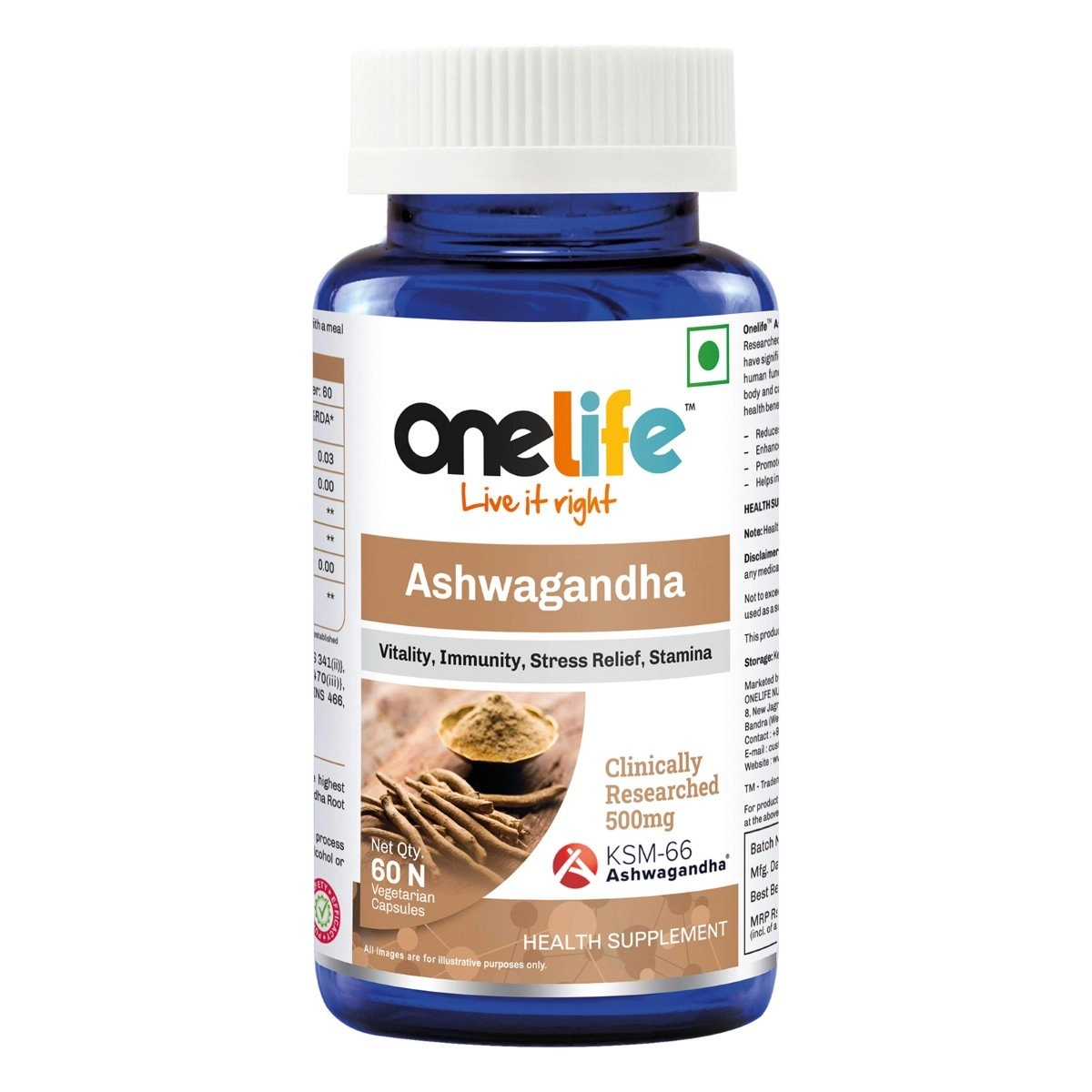 onelife-ashwagandha-ksm-66-clinically-researched-500mg