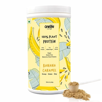 onelife-100-plant-protein-25g-protein-from-4-best-sources-pea-brown-rice-moong-and-quinoa