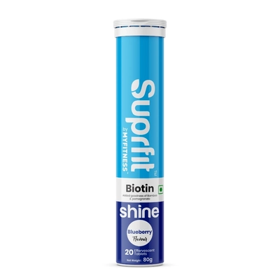 suprfit-shine-biotin-effervescent-tablets