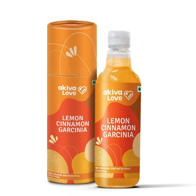 Akiva Superfoods Lemon Cinnamon Garcinia Juice (concentrated)