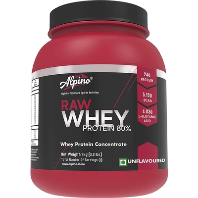 Alpino Raw Whey Protein 80%