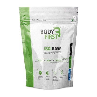 Bodyfirst Iso-raw 100% Whey Protein Isolate