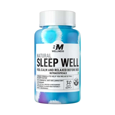 Bigmuscles Nutrition Sleep Well Tablets (800mg )
