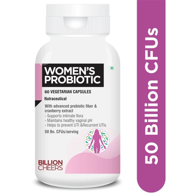 Billion Cheers Women Probiotic And Prebiotic