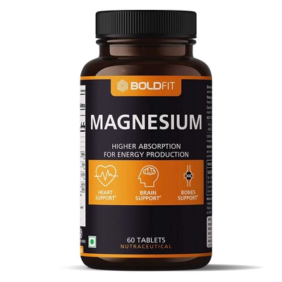 Boldfit Magnesium Complex 824mg Supplement