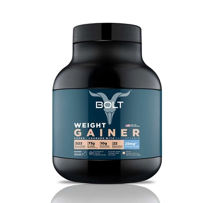 Bolt Weight Gainer Super-charged With Phycocyanin