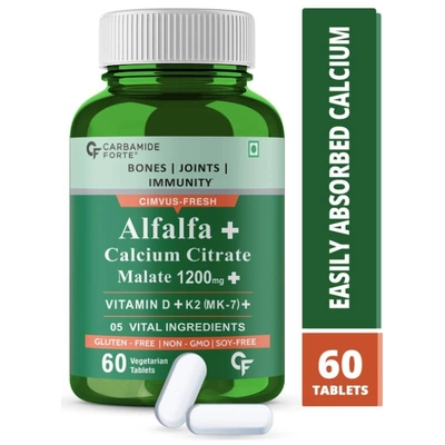Carbamide Forte Calcium Tablets For Men & Women With Magnesium & Zinc