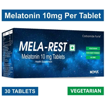 Carbamide Forte Sleeping Aid Pills Mela-rest Melatonin 10mg