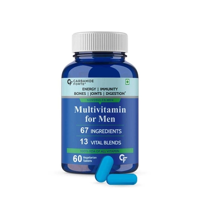 Carbamide Forte Multivitamin For Men For Immunity & Energy With 67 Ingredients