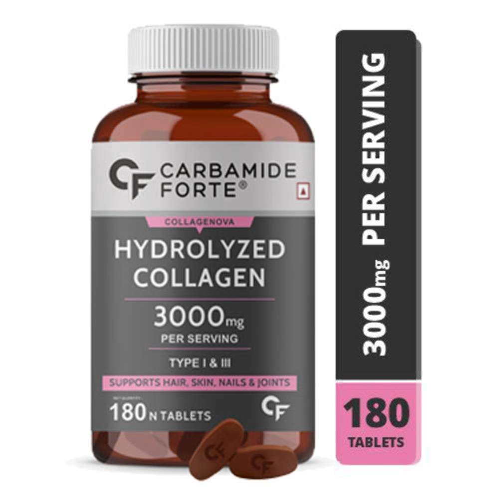 carbamide-forte-hydrolyzed-collagen-peptides-6000mg-with-type-1-3-collagen