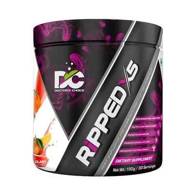 Doctor's Choice Ripped X5 - Most Explosive Pre-workout & Cutting Formula