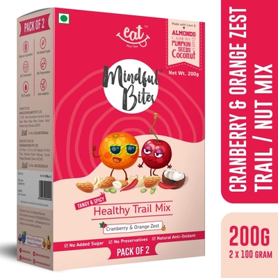 EAT Anytime Healthy Trail Mix - Dry Fruit, Tropical Fruits & Nuts