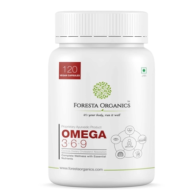 Foresta Organics Omega 3:6:9 Vegan With Flaxseed And Safflower Extract