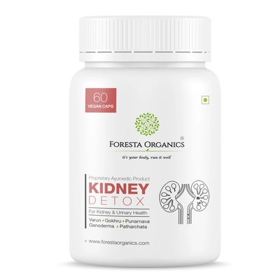 Foresta Organics Kidney Detox With Varun, Punerneva & Ganoderma