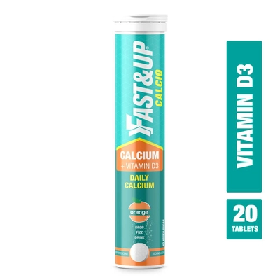 Fast&up Calcio (tube Of 20 Tabs)