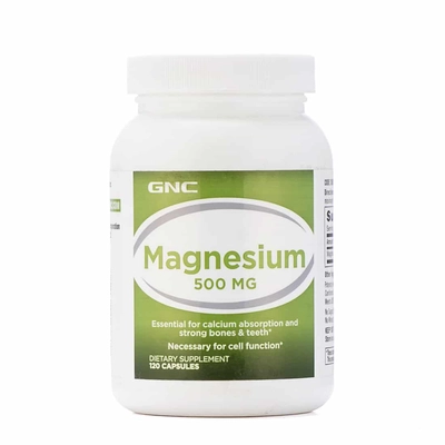 Gnc Magnesium Tab 500mg