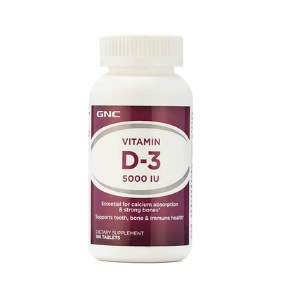 Gnc Vitamin D3 Tab (5000iu)