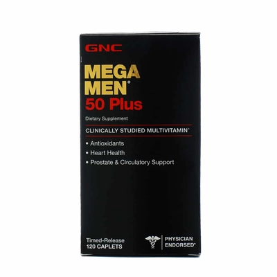 GNC Mega Men 50 Plus Cap (timed-release)