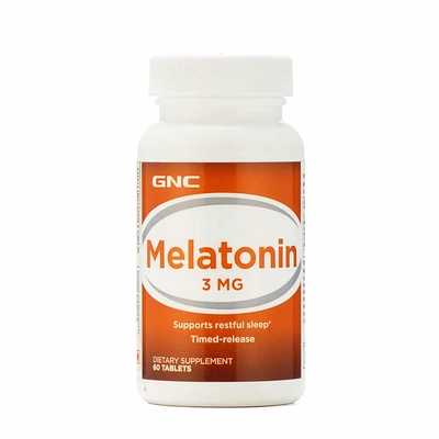 GNC Melatonin 3 Mg Tr Softgel Cap