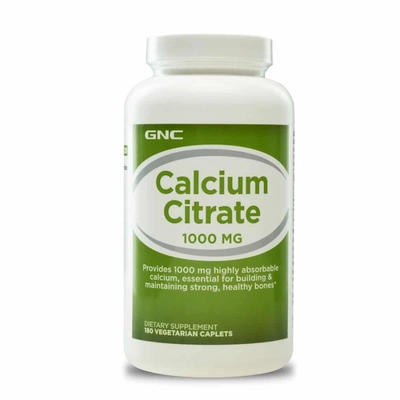 Gnc Calcium Citrate Caplets 1000mg