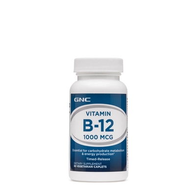 GNC Vitamin B12 1000mcg Caps