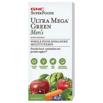 GNC Ultra Mega Green Mens Multi Vitamin