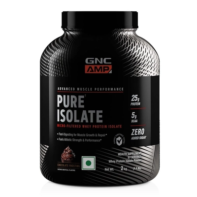 Gnc Amp Pure Isolate - 25g Protein, 5g Bcaa, Low Carb