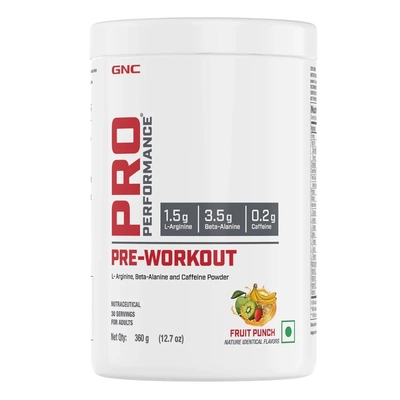 Gnc Pro Performance Pre Workout