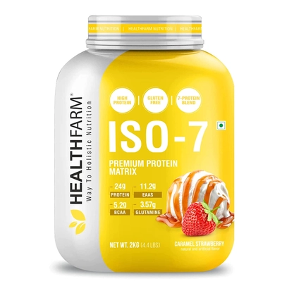 Healthfarm ISO 7 100% Whey Protein Powder Isolate