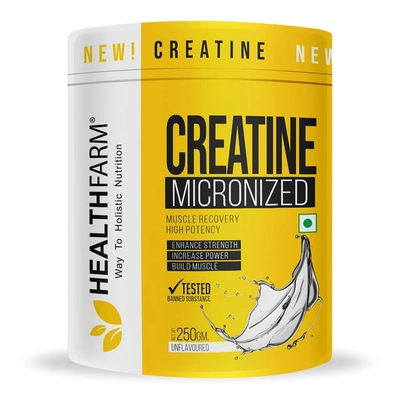 Healthfarm Micronized Creatine Monohydrate - 3000mg