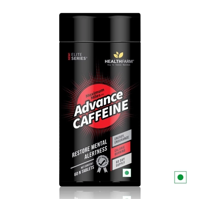 Healthfarm Caffeine 200mg | Contains Caffeine Anhydrous