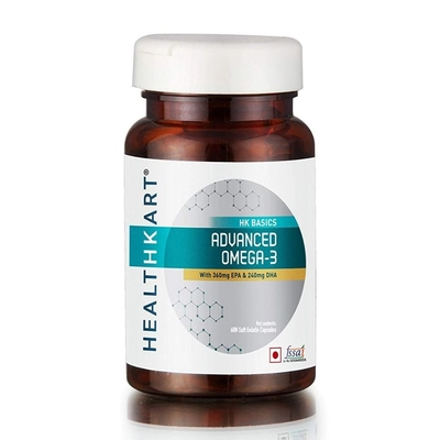 Healthkart Advanced Omega 3 With 360mg Epa & 240mg Dha