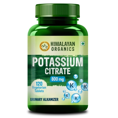 Himalayan Organics Potassium Citrate 800mg