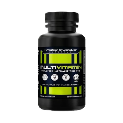 Kaged Muscle Whole Foods Multivitamin With Vitamin C, Vitamin D, Vitamin E, Vitamin B12
