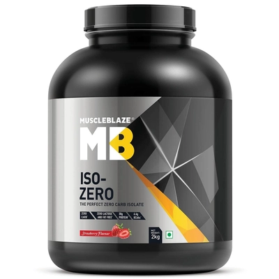 MuscleBlaze Iso-zero, Zero Carb