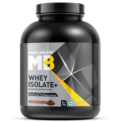 MuscleBlaze Whey Isolate Plus Protein Powder