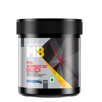 muscleblaze Pre Workout 200 Xtreme
