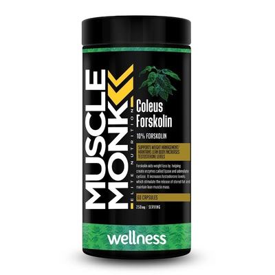 Muscle Monk Forskolin - 100% Pure Coleus Forskolin Root Extract
