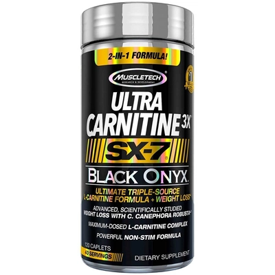Muscletech Ultra Carnitine 3x Sx-7 Black Onyx