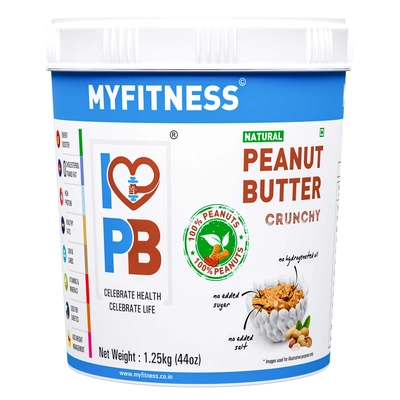 Myfitness Peanut Butter Natural Crunchy