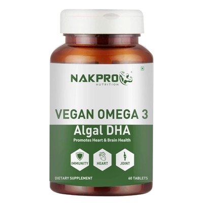 Nakpro Nutrition Vegan Omega 3 Dha
