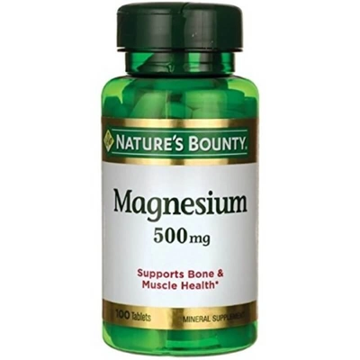 Nature’s Bounty High Potency Magnesium 500mg