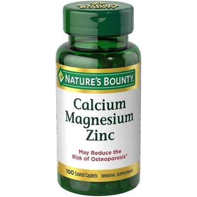 Nature’s Bounty Calcium Magnesium Zinc