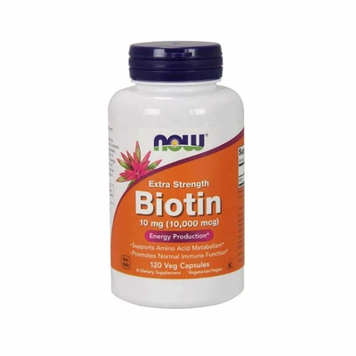 Now Foods Biotin (10,000mcg)
