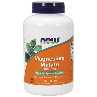 Now Foods Magnesium Malate 1000mg